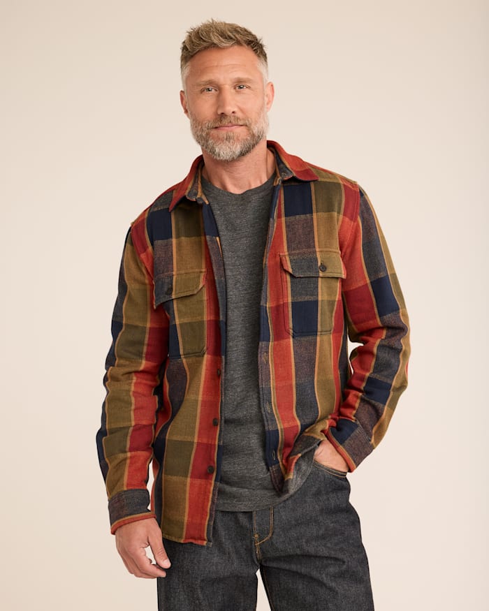 MEN'S PLAID ARCADIA FLANNEL SHIRT